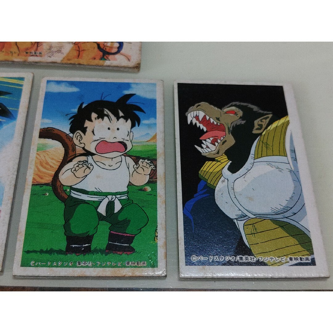 ドラゴンボール - ドラゴンボール 孫悟空 孫悟飯 大猿 角メンコ ドラゴンボール - ドラゴンボール 孫悟空 孫悟飯 大猿 角メンコ