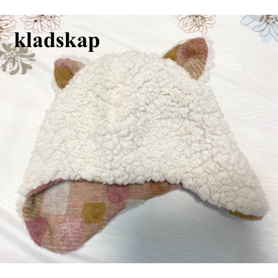 kladskap(クレードスコープ)のクレードスコープ　kladskap　猫　帽子　 キッズ/ベビー/マタニティのこども用ファッション小物(帽子)の商品写真