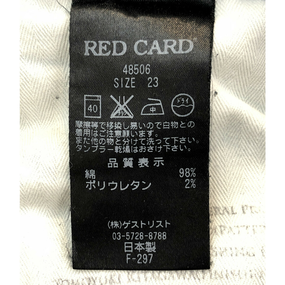レッドカード RED CARD デニムパンツ    レディース 23 レディースのパンツ(デニム/ジーンズ)の商品写真