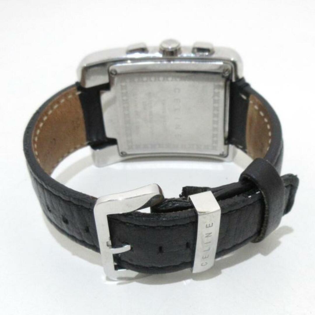 【11/26まで出品価格】CELINE セリーヌ腕時計 クロノグラフ購入日や購入店名の記載が