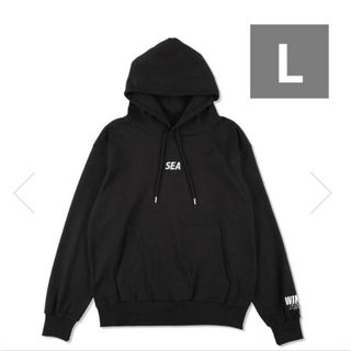 ウィンダンシー(WIND AND SEA)のwind and sea ES_WAFFLE HOODIE / BLACK L(パーカー)