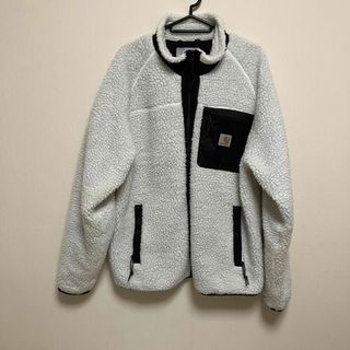 Carhartt ボアジャケット ボアブルゾン 白 ホワイト身幅55