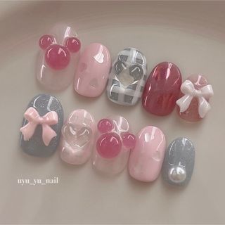 ディズニー(Disney)のディズニーイメージネイル　Disney nail(つけ爪/ネイルチップ)