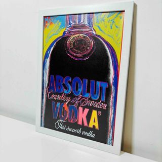 【白額付きポスター】アンディ ウォーホル 「ABSOLUT」(新品)(アート/写真)