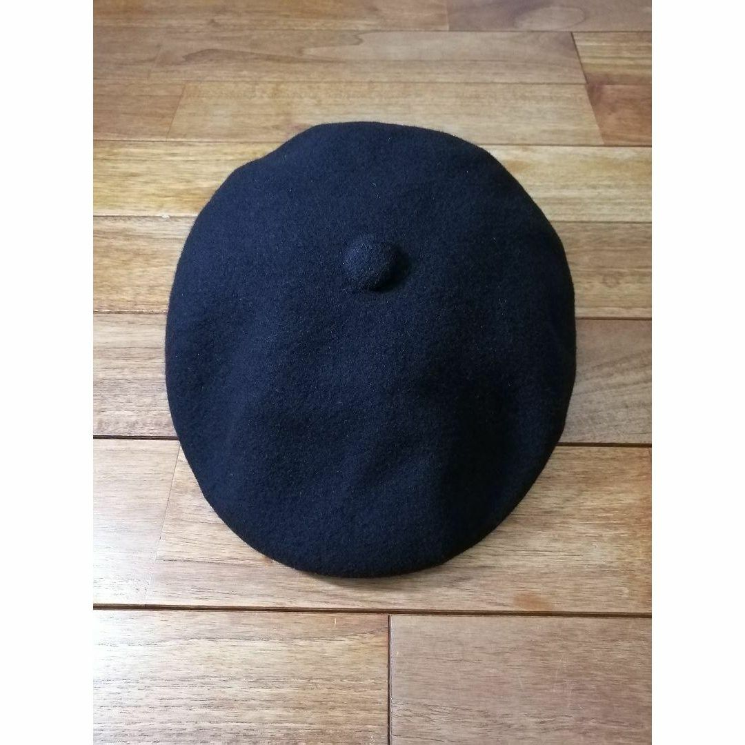 KANGOL(カンゴール)の ◆KANGOL　カンゴール　USED　サイズL　ハンチング　Black　定番 メンズの帽子(ハンチング/ベレー帽)の商品写真