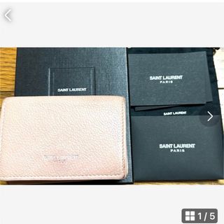 サンローラン(Saint Laurent)のSAINT LAURENT  サンローラン　三つ折り財布(財布)