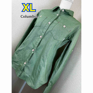 コロンビア(Columbia)の美品☆ Columbia シャツ XL(シャツ/ブラウス(長袖/七分))