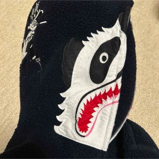 アベイシングエイプ(A BATHING APE)のパンダボアパーカー(パーカー)