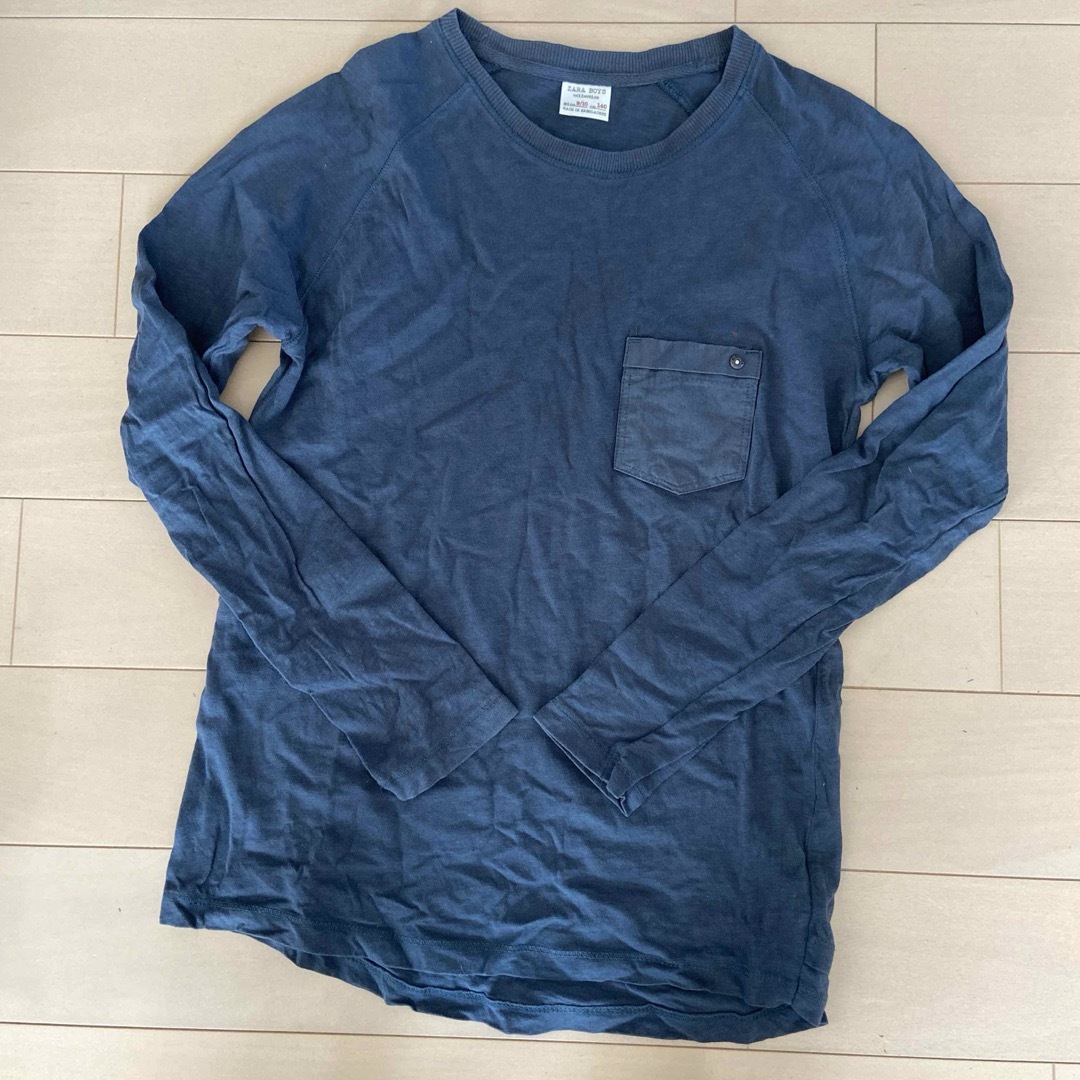 ZARA KIDS(ザラキッズ)のザラボーイズ ロンT 140 キッズ/ベビー/マタニティのキッズ服男の子用(90cm~)(Tシャツ/カットソー)の商品写真