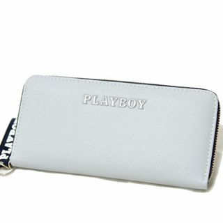 PLAYBOY - 新品 PLAYBOY 長財布 サックスブルー プレイボーイ 水色 未使用