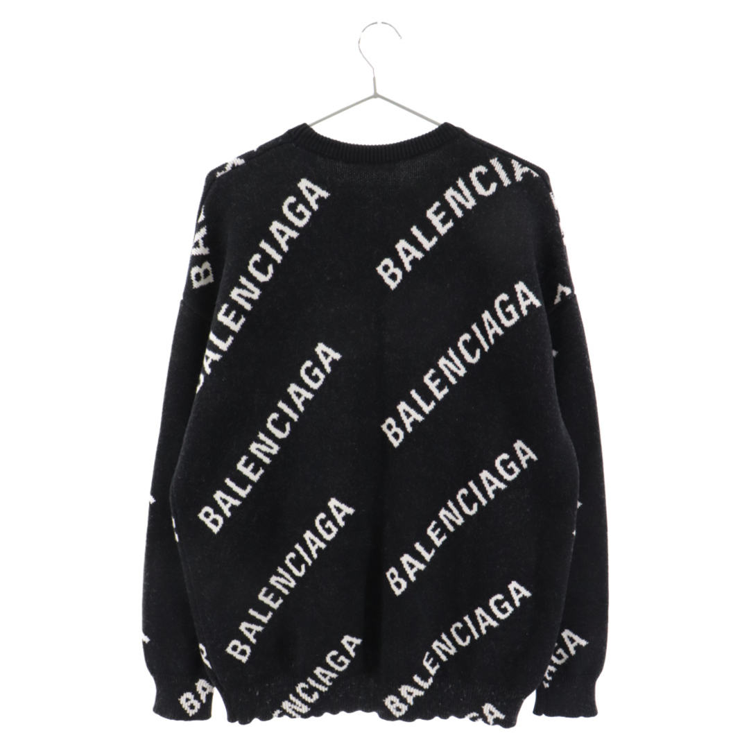 BALENCIAGA バレンシアガ ロゴ満載 ニット セーター