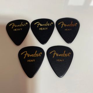 フェンダー(Fender)のFender フェンダー ピック ティアドロップ ヘビー 5枚セット(エレキギター)