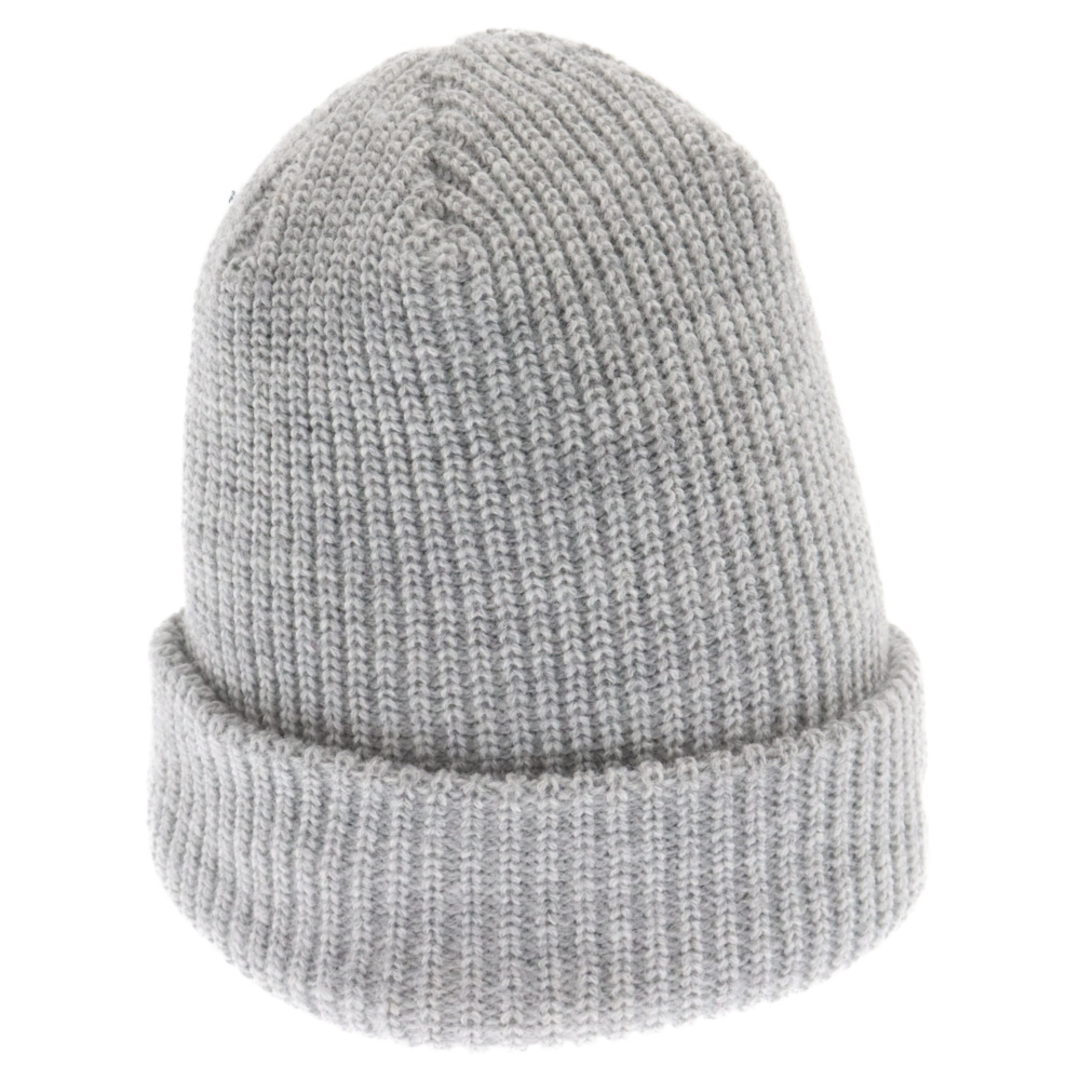 Supreme(シュプリーム)のSUPREME シュプリーム 23AW Loose Gauge Beanie HEATHER GREY ロゴ刺繍 ルーズゲージ ニット ビーニー 帽子 グレー メンズの帽子(ニット帽/ビーニー)の商品写真