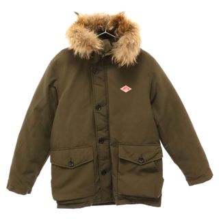 ダントン(DANTON)のDANTON ダントン 19AW TUSSAH DOWN JACKET タッサー フードファー ダウンジャケット JD-8535 カーキ(ダウンジャケット)