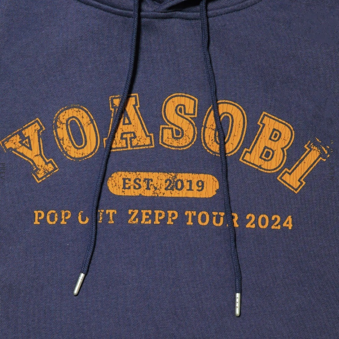 YOASOBI Vintage Hoodie  ビンテージ パーカー エンタメ/ホビーのタレントグッズ(ミュージシャン)の商品写真