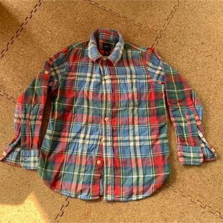 GAP Kids - ＧＡＰ　チェック　長袖シャツ　ギャップ　チェック柄　ネルシャツ