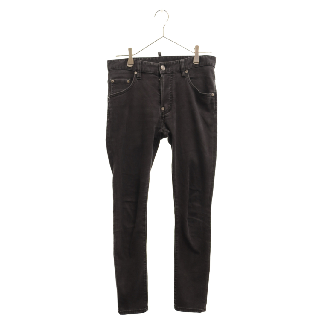 DSQUARED2 ディースクエアード SUPER TWINKY JEAN S74LB0992 スーパーツインキー ジーンズ ボタンフライデニムパンツ ブラック