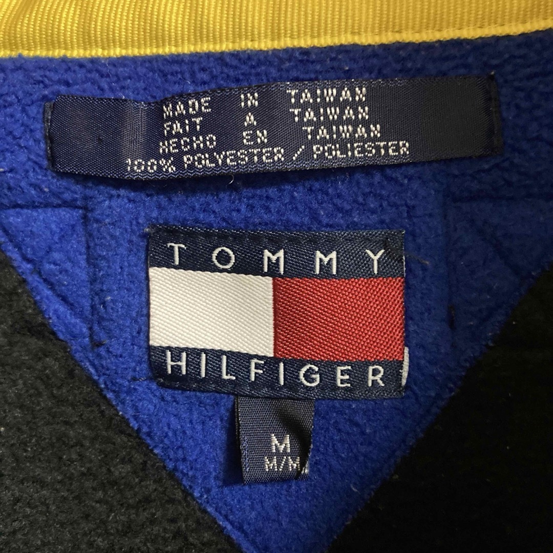 TOMMY HILFIGER(トミーヒルフィガー)の90s トミーヒルフィガー⭐️フリース⭐️ハーフジップアップ⭐️ユニセックス⭐️ メンズのジャケット/アウター(ブルゾン)の商品写真