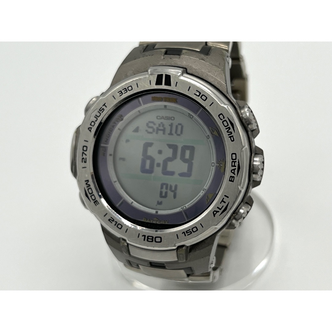 CASIO(カシオ)のCASIO カシオ PROTREK プロトレック メンズウォッチ 電波時計 デジタル タフソーラー STN液晶 PRW-3100T-7JF メンズの時計(腕時計(デジタル))の商品写真