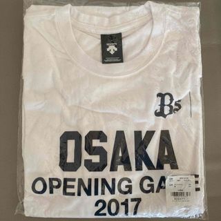 オリックスバファローズ(オリックス・バファローズ)の【新品・未使用】オリックス・バッファローズ2017開幕戦Tシャツ/デサント L(記念品/関連グッズ)