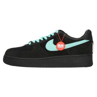 ナイキ(NIKE)のNIKE ナイキ ×TIFFANY&CO AIR FORCE 1 LOW 1837 BLACK DZ1382‐001 ティファニー エアフォース1 ローカットスニーカー ブラック/ブルー US12/30.0cm(スニーカー)