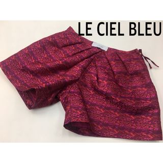 LE CIEL BLEU - LE CIEL BLEU ルシェルブルー ハーフパンツ