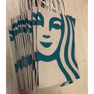 スターバックスコーヒー(Starbucks Coffee)の2/22〆☆スターバックス紙袋10枚可愛いギフト包装桜ディーンアンドデルーカ好(ショップ袋)