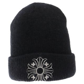 クロムハーツ(Chrome Hearts)のCHROME HEARTS クロムハーツ WOOL WATCH CAP FUCK CHプラスロゴ ステッチビーニーニットキャップ(ニット帽/ビーニー)