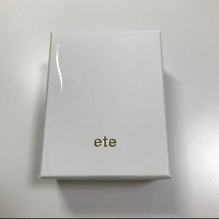 ete - ete アクセサリーBOX 空箱