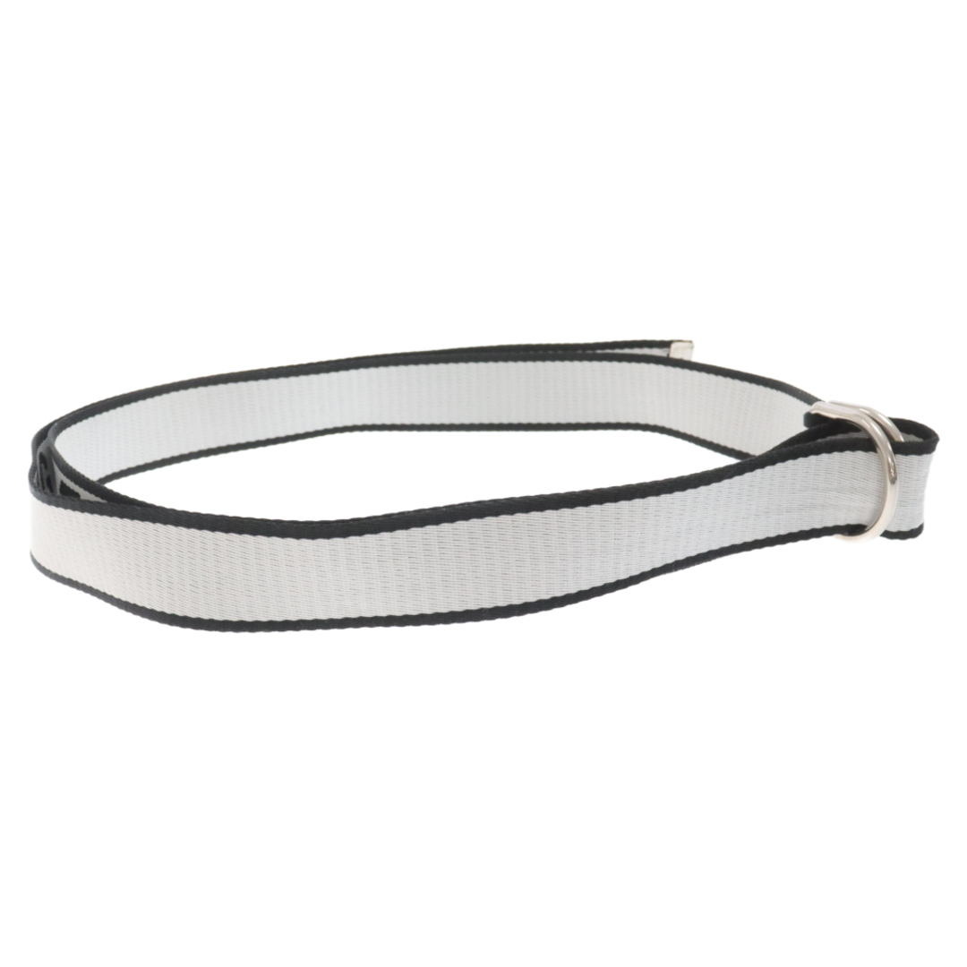 Balenciaga(バレンシアガ)のBALENCIAGA バレンシアガ D RING BELT 703137 Dリングベルト ブラック/ホワイト メンズのファッション小物(ベルト)の商品写真