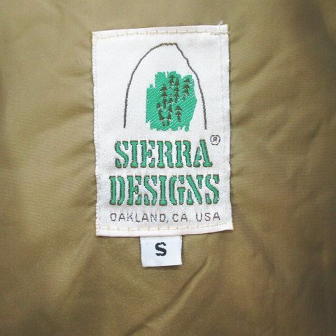 SIERRA DESIGNS(シェラデザイン)のSIERRA DESIGNS 中綿ジャケット S ベージュ系 ジップアップ メンズのジャケット/アウター(ブルゾン)の商品写真