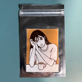 KYNE cafe cassette 限定ノベルティ ステッカー(ノベルティグッズ)