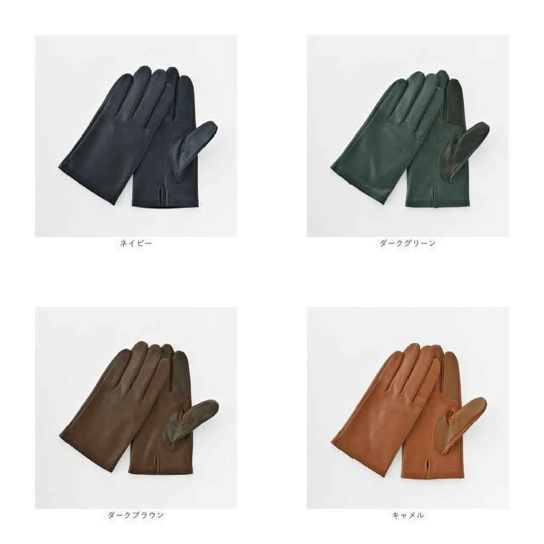 MEN レザーグローブ タッチパネル対応 メンズのファッション小物(手袋)の商品写真