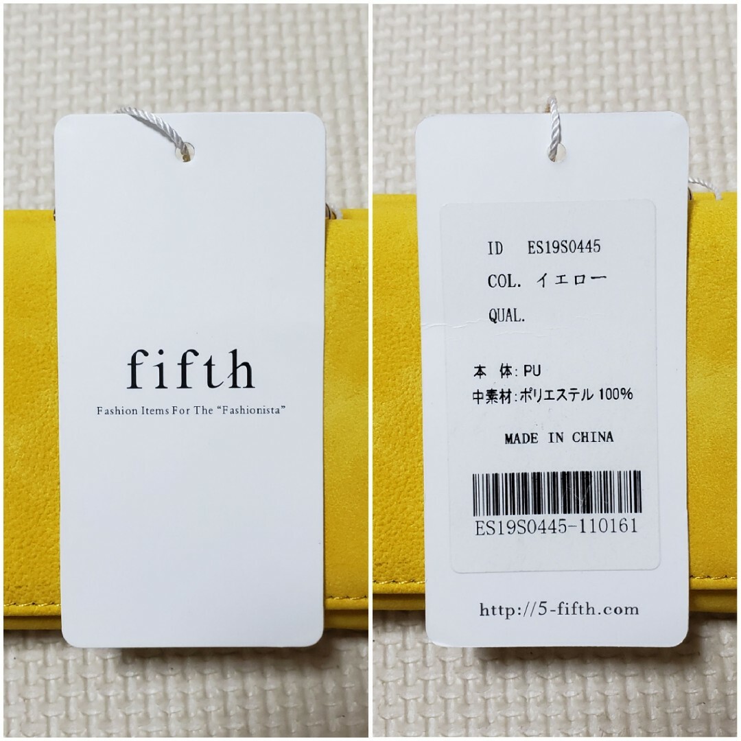 fifth(フィフス)の新品、未使用 fifth 折り財布 レディースのファッション小物(財布)の商品写真