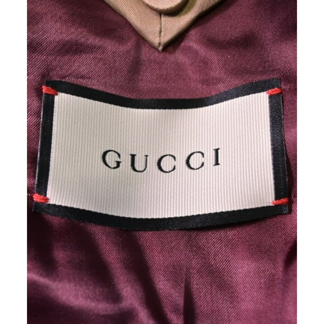 Gucci(グッチ)のGUCCI グッチ テーラードジャケット 46(M位) 紺x赤(ストライプ) 【古着】【中古】 メンズのジャケット/アウター(テーラードジャケット)の商品写真