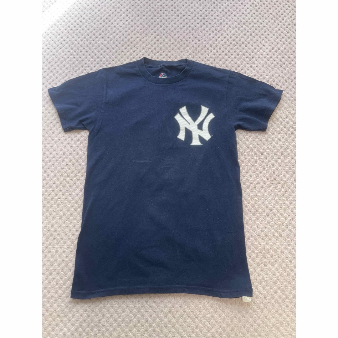 Majestic(マジェスティック)のヤンキース　イチローTシャツ スポーツ/アウトドアの野球(応援グッズ)の商品写真