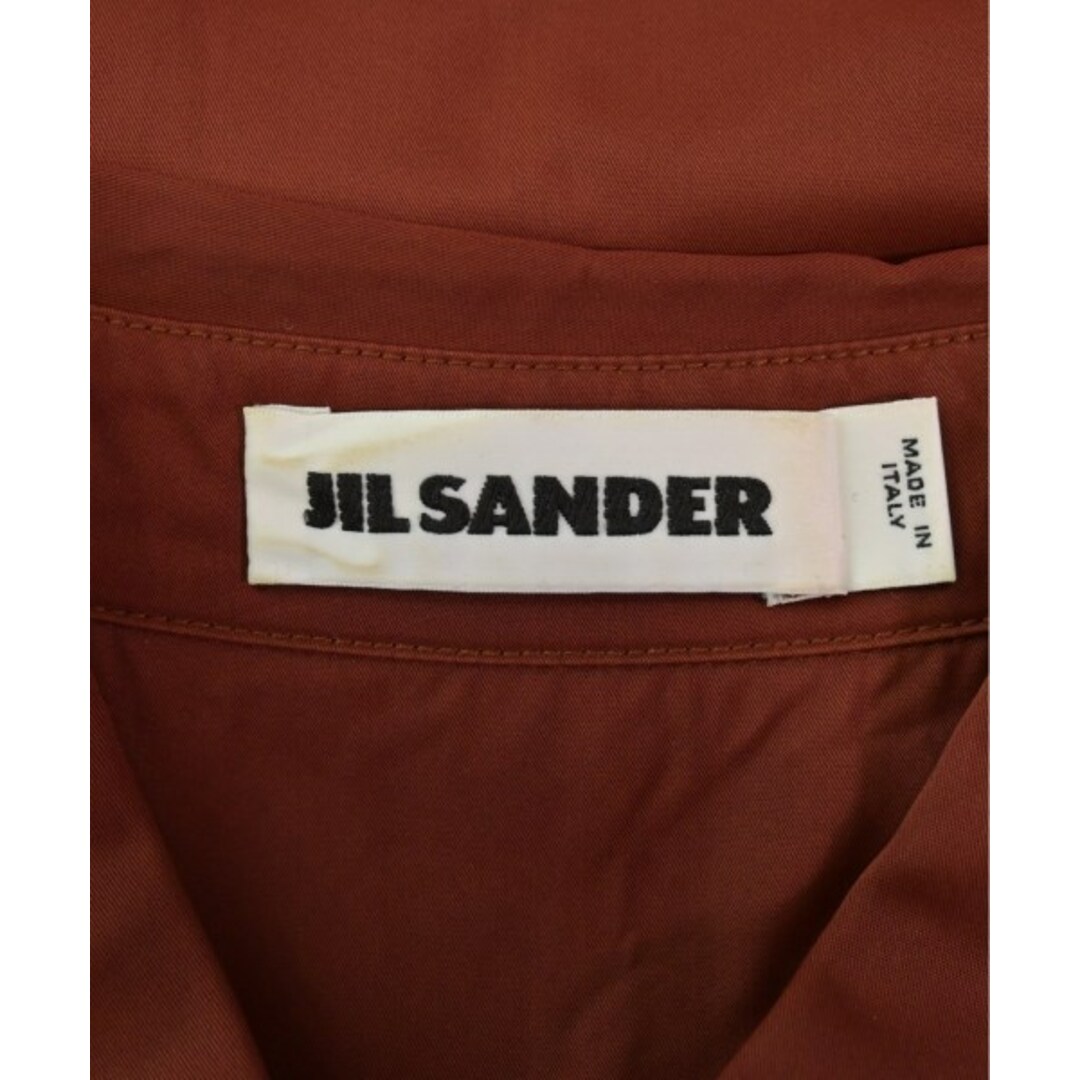 Jil Sander(ジルサンダー)のJIL SANDER ジルサンダー ブラウス 32(XXS位) エンジ系 【古着】【中古】 レディースのトップス(シャツ/ブラウス(長袖/七分))の商品写真