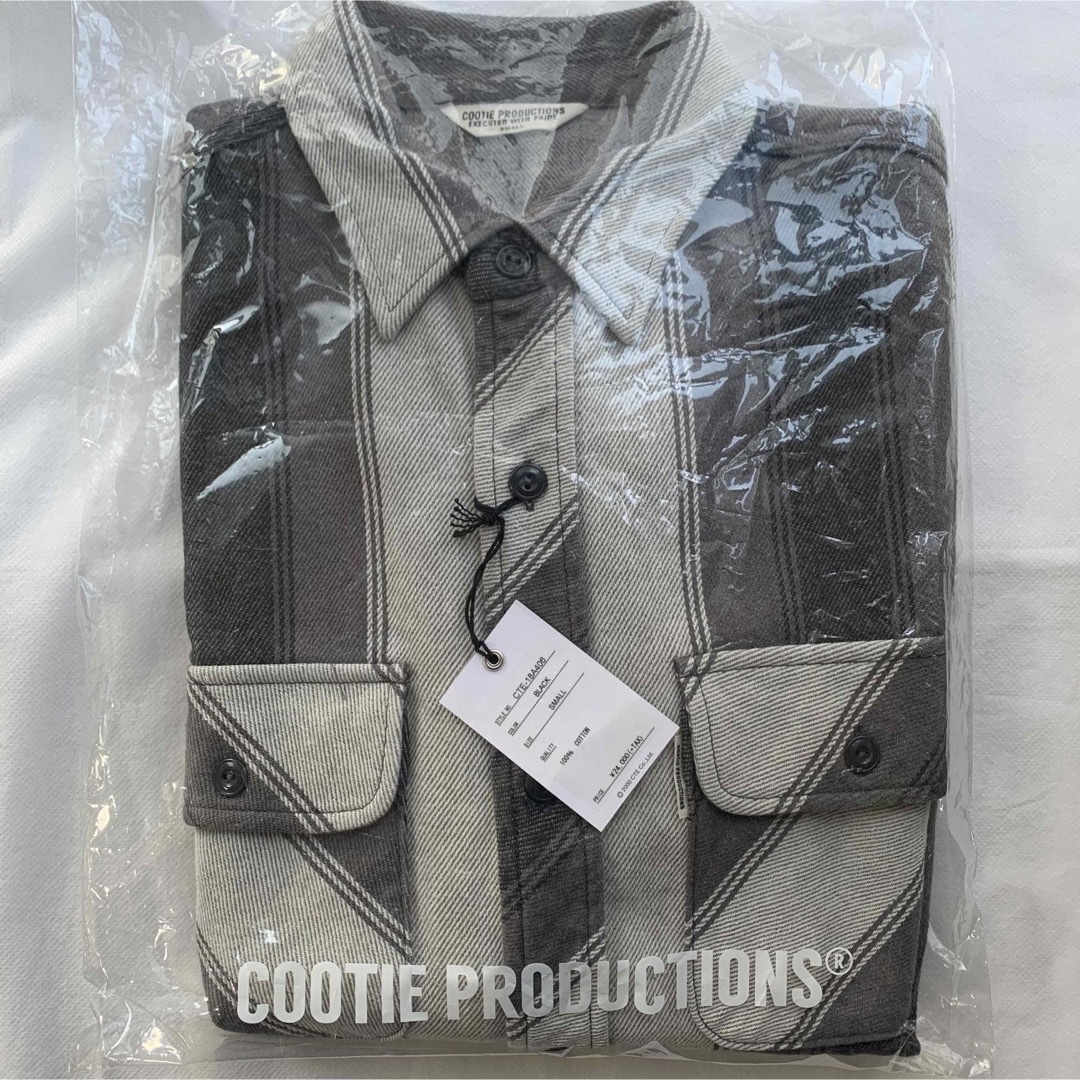 S黒【COOTIE】Raza L/S SHIRT／新品タグ付／送料込