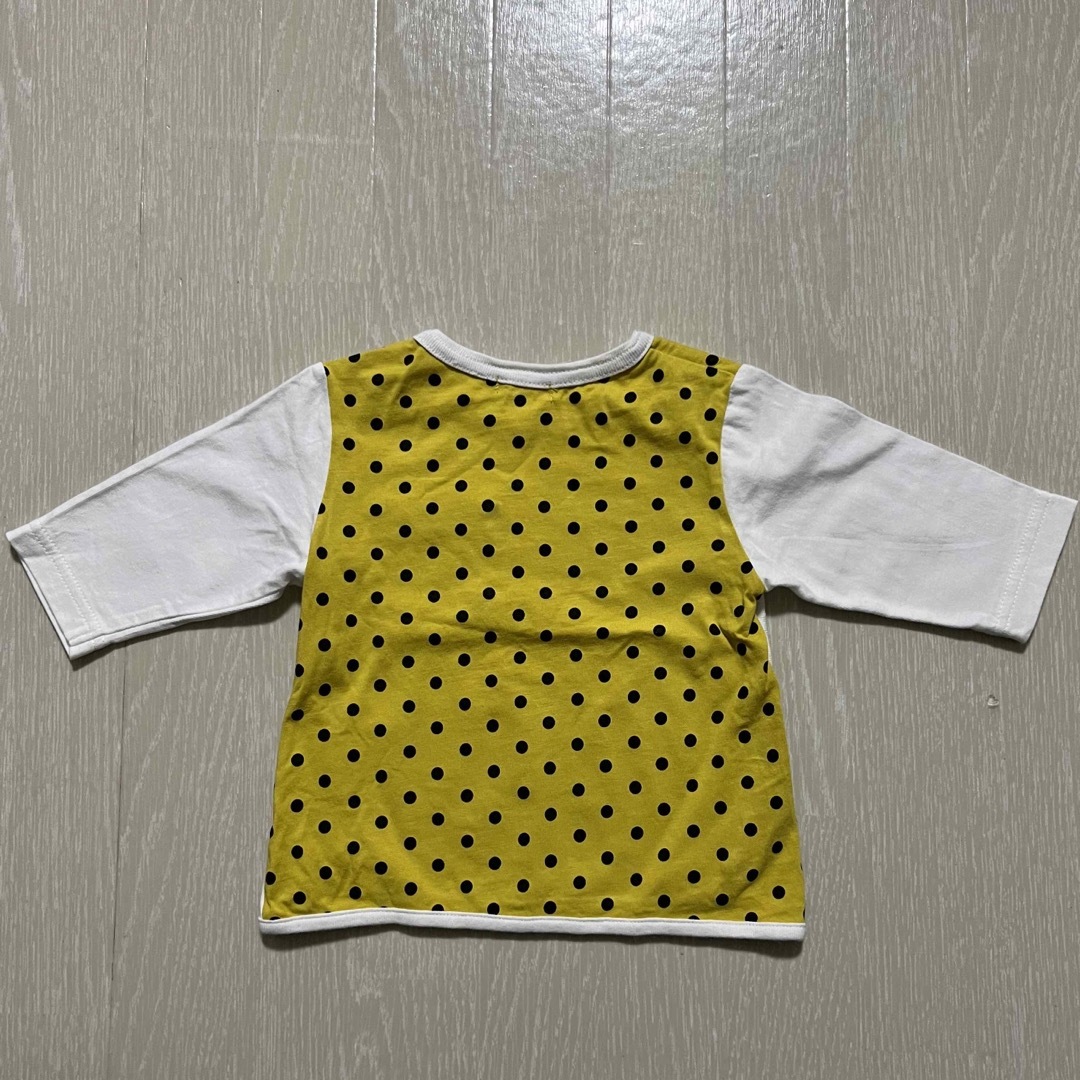 RAG MART(ラグマート)のRAGMART カットソー 7分丈 キッズ/ベビー/マタニティのキッズ服女の子用(90cm~)(Tシャツ/カットソー)の商品写真