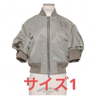 今季 sacai ニット ライダーズ型