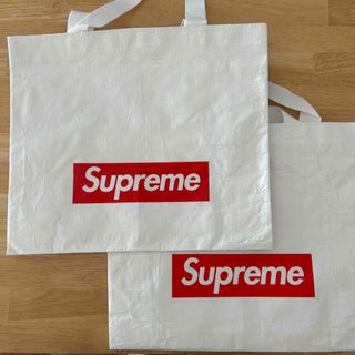 シュプリーム(Supreme)のSupreme シュプリーム ショップ袋 ショッパー 2枚セット(エコバッグ)