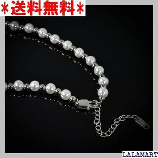 ☆人気商品 Lucliss パールネックレス パール 真珠 ldシルバー 659(その他)