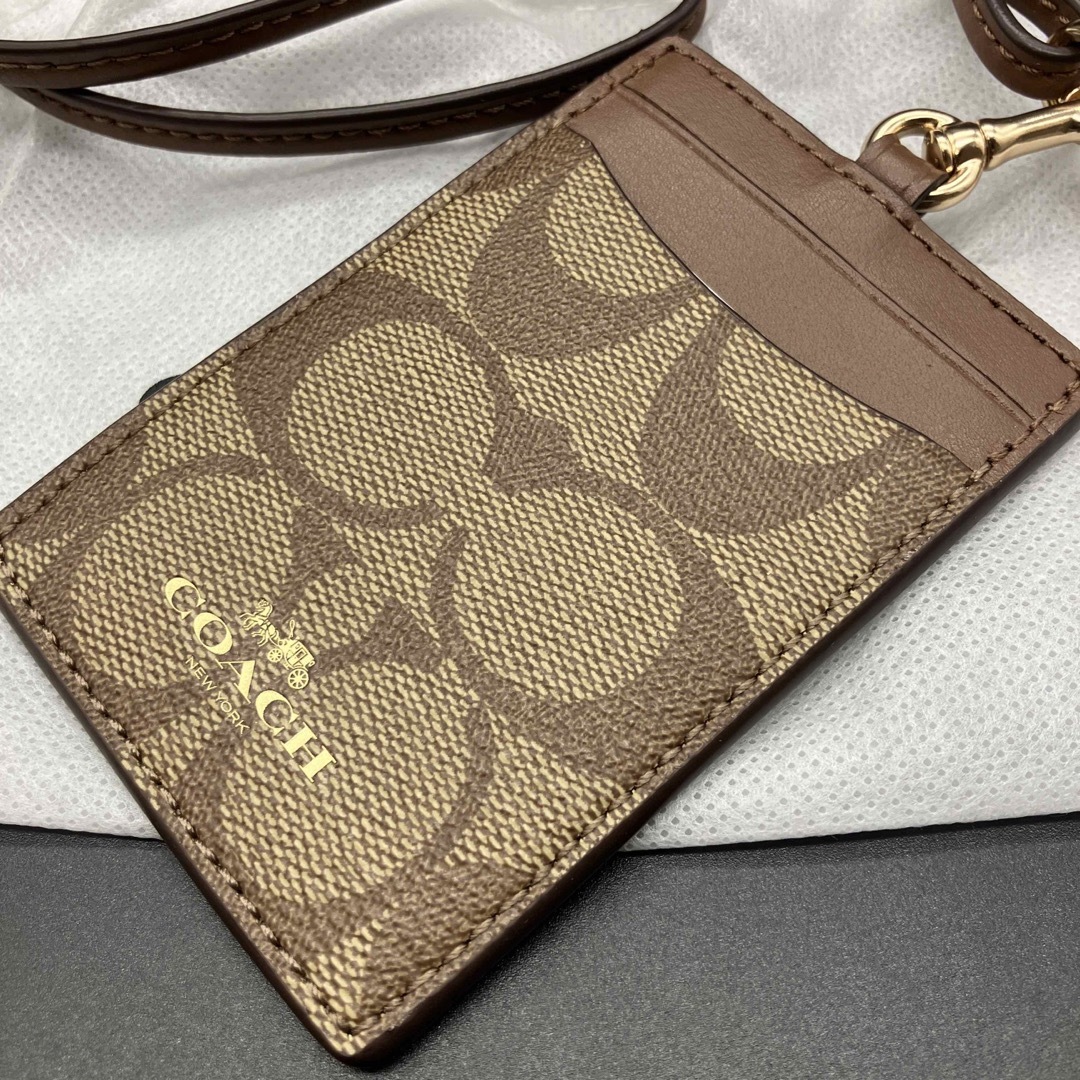 COACH - 即決 新品 未使用 COACH コーチ パスケース 定期入れ IDの通販