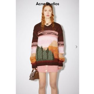 アクネストゥディオズ(Acne Studios)のAcne Studios(アクネストゥディオズ) インターシャセーター(ニット/セーター)