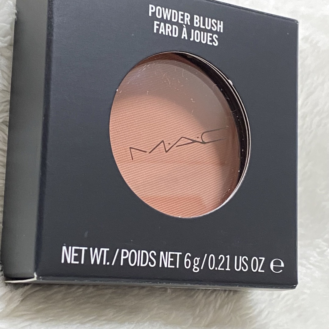 MAC マック パウダーブラッシュ メルバ MELBA チーク