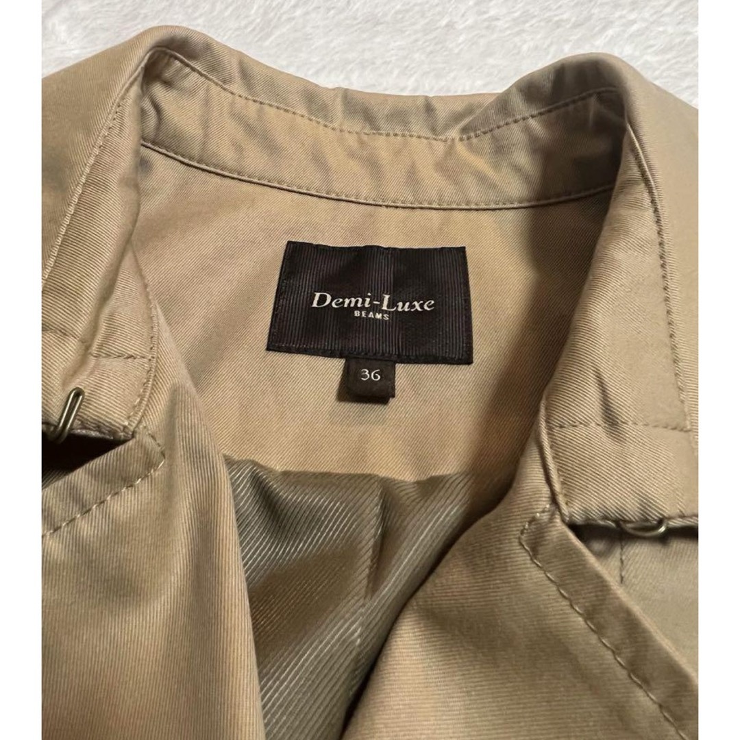 Demi  Luxe BEAMS デミルクスビームス トレンチコート  レディースのジャケット/アウター(トレンチコート)の商品写真