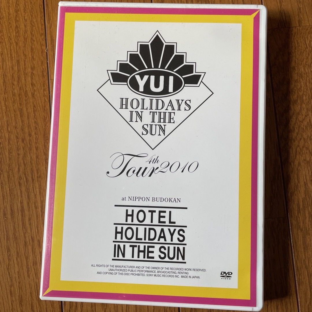 HOTEL　HOLIDAYS　IN　THE　SUN DVD エンタメ/ホビーのDVD/ブルーレイ(ミュージック)の商品写真