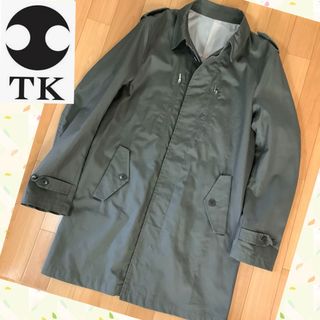 TK - TK  コットン コート   モスグリーン  カーキ