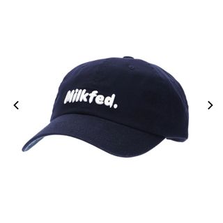 ミルクフェド(MILKFED.)のTWILL LOGO CAP  MILKFED  ミルクフェド キャップ 帽子 (キャップ)