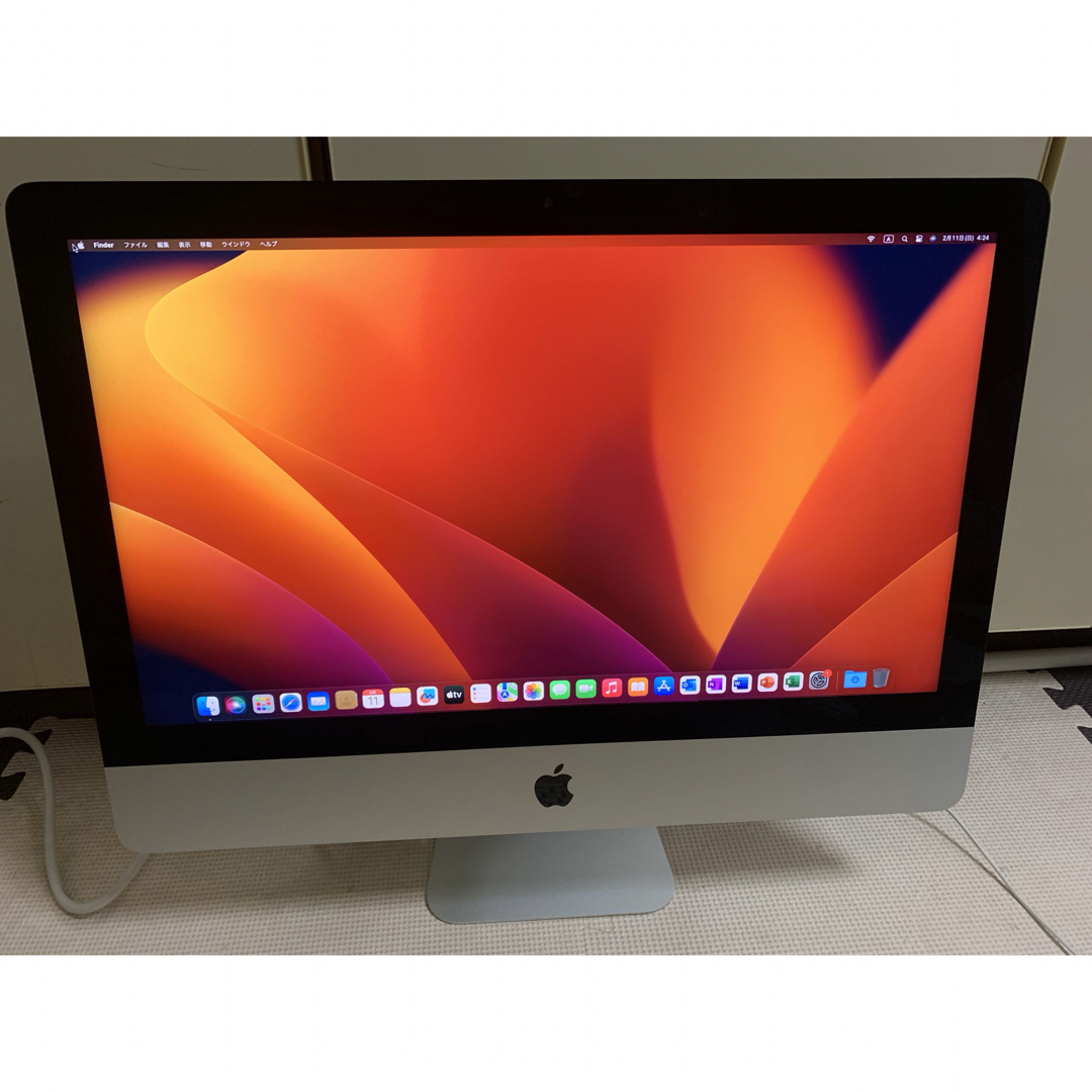 美品 Apple iMac 21.5インチ Office ＋Windows-Display215インチ